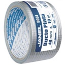 Janel Cinta Adhesiva Janel Ducto 9061 Plata 48mmx10m Pza