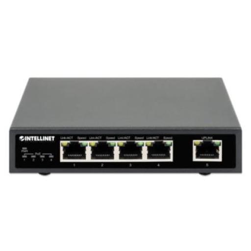 [INTELLINET_561839] Intellinet Switch Intellinet PoE+ con 5 Puertos Gigabit Color Negro