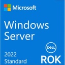 DELL Licencia Dell Windows Server 2022 Standard ROK (16 cores) S.O