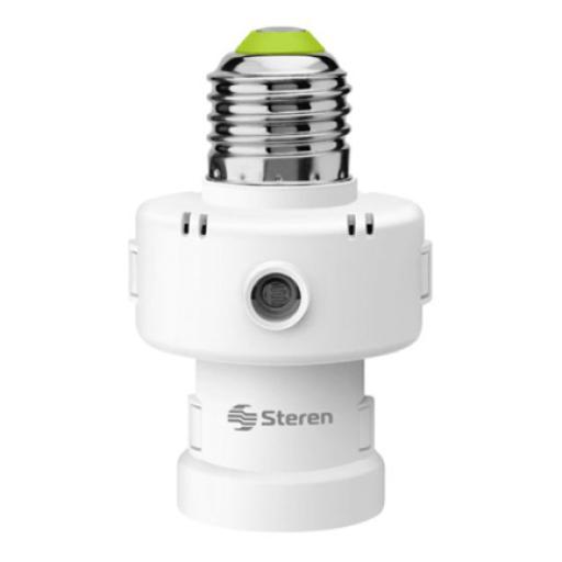 Steren Socket Steren con Fotocelda para Focos LED Carga 60W