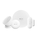 EZVIZ Kit de Alarma Inalambrico / Incluye: 1 Hub, 1 Sensor PIR, 1 Contacto Magnético y 1 Smart Boton / Configuración y Visualización por App Móvil EZVIZ / Protocolo Zigbee