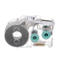 Panduit Casete de Etiquetas de Poliolefina de Cinta Continua, Tubo Termocontráctil, 8.6 mm de Ancho, 2.4 m de largo, Para Cables de 1.5 a 4.8 mm (18-12 AWG) de Diámetro, Color Blanco