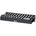 Panduit Organizador de Cables Horizontal PatchLink, Doble (Frontal y Posterior), Para Rack de 19in, 1UR