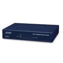 Planet Switch de Escritorio No Administrable, 8 Puertos Gigabit 10/100/1000 Mbps, Tecnología de Ahorro de Energía de Hasta un 40%