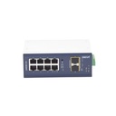 Planet Switch Industrial Administrable Capa 2, 8 Puertos 10/100/1000T, 2 Puertos SFP 1G / 2.5 G BASE X
