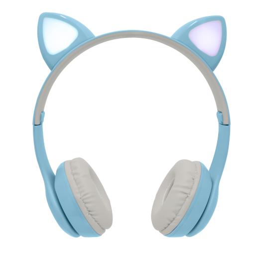 [PERFECTCHOICE_PC-116981] Perfect Choice Diadema Perfect Choice Catto Inalámbrica con Luz para Niños Color Azul