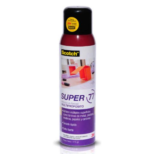 3M Adhesivo 3M Super 77 Aerosol 305 gr Pieza