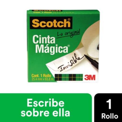 3M Cinta 3M Magica Adhesiva 810 24X65 Pza