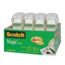 3M Cinta 3M Magica 0.018X12.7 Mts C/Despachador C/4