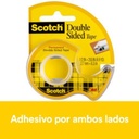 3M Cinta 3M Doble Capa Scotch 012X6.3 Mts C/Despachador