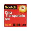 3M Cinta Scotch 3M 550 19x33 Transparente Adhesiva