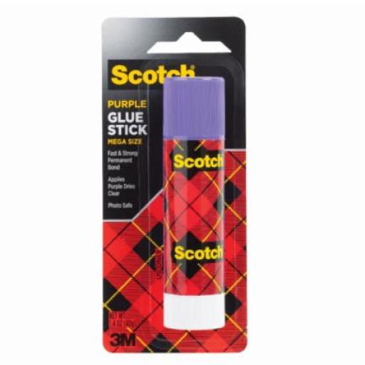 3M Lapiz Adhesivo 3M 6108-Mega Scotch 1.4 Oz Caja c/6 Blisters
