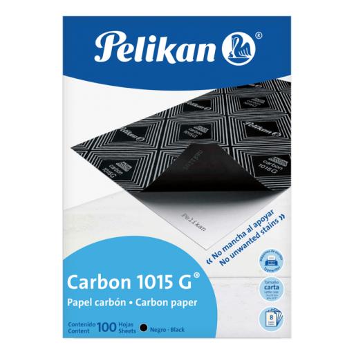 Pelikan Papel Carbon Pelikan 1015 Negro Carta C/100 Hojas