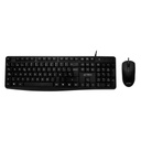 Acteck KIT ACTECK TECLADO ESTANDAR / MOUSE ALAMBRICO USB NEGRO AC-928984