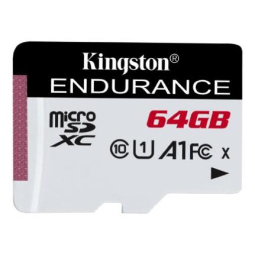 Kingston technology MEMORIA MICRO SDXC ENDURANCE 95R C10 KINGSTON A1 CARD ONLY (SDCE/64GB)