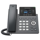 Grandstream Networks Teléfono IP Grado Operador, 4 líneas SIP con 2 cuentas, puertos Gigabit PoE, pantalla a color 2.4", codec Opus, IPV4/IPV6 con gestión en la nube GDMS