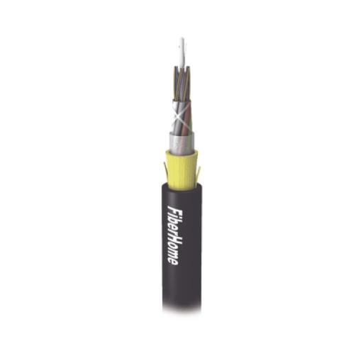 FiberHome Cable de Fibra Óptica Aérea (ADSS) G.652D, Monomodo de 96 Hilos, Exterior, Span 100, Loose Tube, Precio por metro
