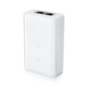 Ubiquiti Networks Adaptador PoE Ubiquiti (48 VDC, 0.65A) puerto Gigabit, ideal para equipos UniFi