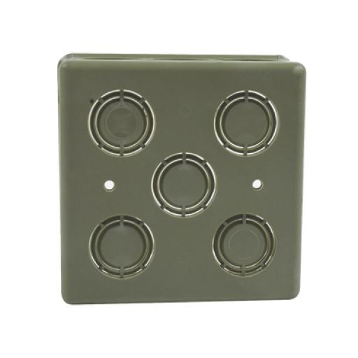 AMANCO-WAVIN  Caja Cuadrada  de 1/2" - 3/4" para PVC Conduti Pesado. 