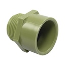 AMANCO-WAVIN Conector para Tubería PVC Conduit Pesado de 1 1/2" (38 mm). 
