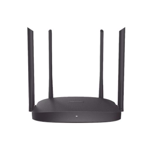 Hikvision Digital Technology Router Inalámbrico WISP / Hasta 1200 Mbps / Doble Banda AC (2.4 GHz y 5 GHz) / 4 Puertos 10/100 Mbps /  4 Antenas Omnidireccional de 5 dBi / Interior