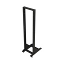 LINKEDPRO BY EPCOM Rack Móvil de Acero de 2 Postes, 45 UR, Incluye 4 Ruedas Uso Rudo.