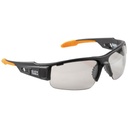 Klein Tools Gafas de Seguridad con Semimarco PRO de Alta Calidad y Cristales para Interior / Exterior
