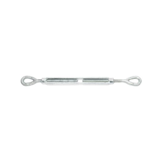 SYSCOM TOWERS Tensor de 1/2" x 9" Acero Forjado OJO-OJO Galv. Inmersión en Caliente (Carga Max. 2200 lbs).