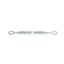 SYSCOM TOWERS Tensor de 1/2" x 9" Acero Forjado OJO-OJO Galv. Inmersión en Caliente (Carga Max. 2200 lbs).