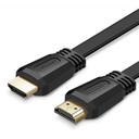 Ugreen Cable HDMI 2.0 Plano de 1.5 m / 4K@60Hz / HDR / 3D / HEC (Canal Ethernet HDMI) / ARC (Canal de Retorno de Audio / Color Profundo de 48 bits / Audio de 32 canales / HDCP /Audio Dolby True HD 7.1 / 18 Gbps / Estañado y Triple Blindaje / Anti Interfer