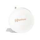 NetPoint Antena Blindada de alta gama / 3 ft / 10-11 GHz / Ganancia 38 dBi / Conector de guía de onda para radios B11 / Montaje con alineación milimétrica / Tornillería de acero inoxidable 