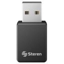 Steren Nano Adaptador Steren USB Wi-Fi Doble Banda 2.4-5GHz
