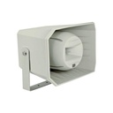 EGI AUDIO SOLUTIONS Bocina HiFi PoE Ethernet IP, de 2 vias 30W, grado de protección IP66 Gris Claro