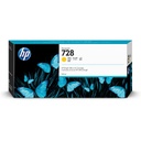 HP TINTA HP LF 728 DESIGNJET AMARILLO 300ML