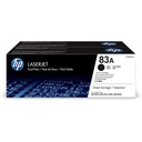 Tóner HP 83A Paquete Doble Negro Original, 2x 1500 Páginas