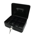 Nextep Caja Dinero Nextep Metálica Mediana 20cm Color Negro