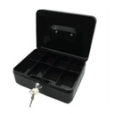 Nextep Caja Dinero Nextep Metálica Grande 25cm Color Negro