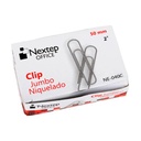 Nextep Clip Jumbo Nextep Niquelado 50mm 100 Clips