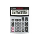 Nextep Calculadora Nextep 12 Dígitos Cubierta Metálica Semi Escritorio Solar/Bateria