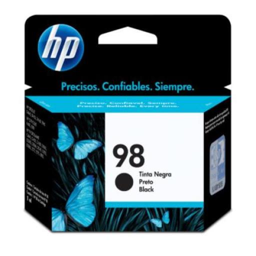 Cartucho HP 98 Negro Original, 420 Páginas