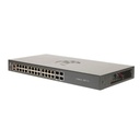 Cambium Networks Switch cnMatrix EX1028  de 24 puertos Gigabit Ethernet y 4 SFP, Capa 2,  gestión en la nube