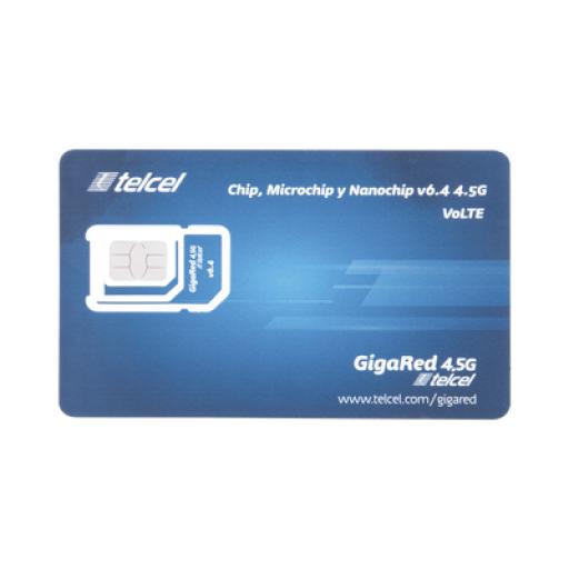 Syscom SIM SYSCOM 5GB mensual para dispositivos móviles 3G/4G (Telcel) 1 año de servicio (solo datos)
