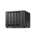Synology Servidor NAS de 4 Bahías (Expandible a 9 Bahías) / Hasta 162 TB / Servicio Nube Gratis (P2P) / Administración Remota y Respaldo Programado