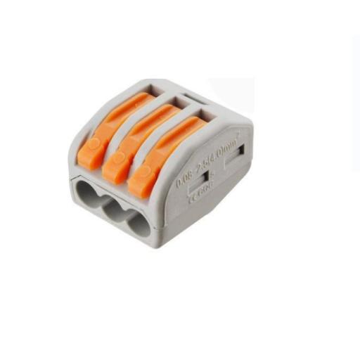 Epcom Conector Compacto para 1 Cable de Entrada 2 Cables de Salida / Cables Compatibles 12AWG-28AWG