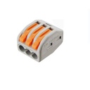 Epcom Conector Compacto para 1 Cable de Entrada 2 Cables de Salida / Cables Compatibles 12AWG-28AWG