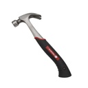 Precision Martillo Uso Rudo de Acero Forjado de 16 oz. con Uña Curva. Con Sujetador Magnético de Clavos.