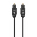 Cable de audio digital óptico Toslink Manhattan Negro 5 M.