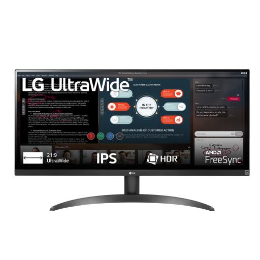 Monitor LG 29WP500-B LCD 29 Full HD UltraWide FreeSync 75Hz HDMI Negro