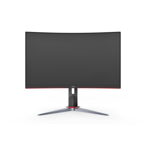 AOC Monitor Curvo 32" WIDESCREEN GAMING W-LED VA, Resolución 2560 x 1440p 165Hz, con Entradas de Video HDMI / DISPLAYPORT .  Bisel Ultra Delgado. Soporta VESA