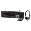 Perfect Choice Kit Teclado+Mouse+Diadema para Oficina PERFECT CHOICE PC-201700